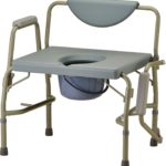 AM Heavy Duty Deluxe Bariatric Bedside Commode