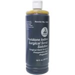 Dynarex povidone iodine scrub solution