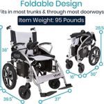 hh medical supply in whittier foldable electric wheelchair